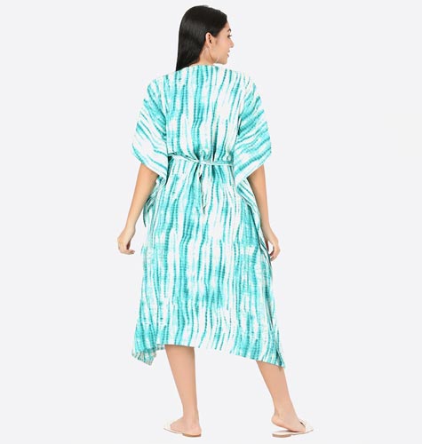 Kaftan Maternity A-Line Dress with Zipper